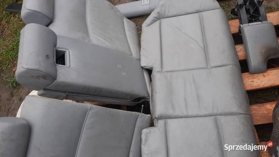 fotel komplet foteli skóra bmw e46 kombi Dębno