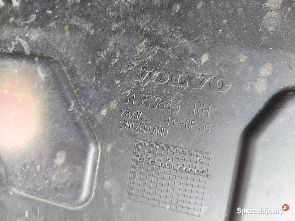 VOLVO XC90 II D5 Osłona podwozia tył prawa dolnośląskie