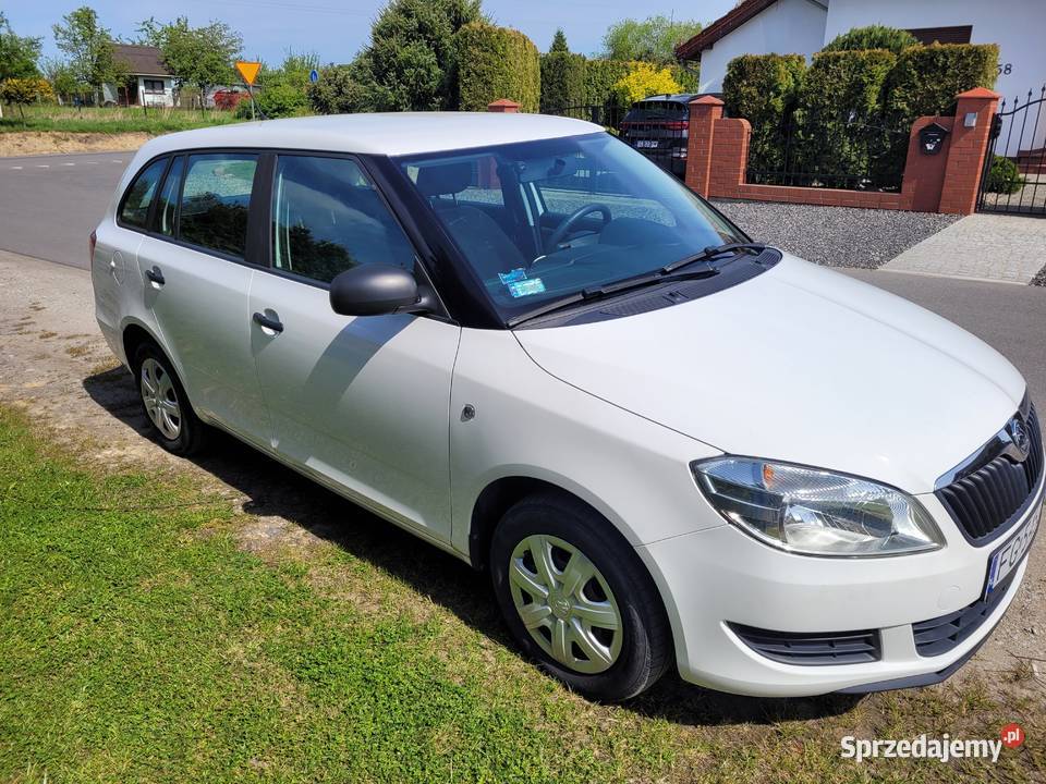 SKODA FABIA II kombi 12 biała benzyna 2012r 100 Gorzów Wielkopolski
