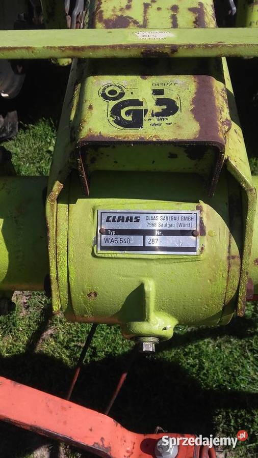 Przewracarka roztrząsarka Claas WAS 540 Claas Boleszyn sprzedam