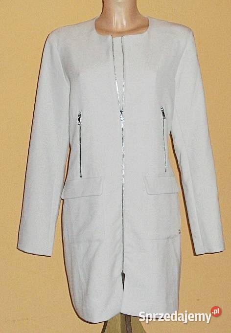 Płaszcz przejściowy w kolorze beżowym marki Top Wieleń