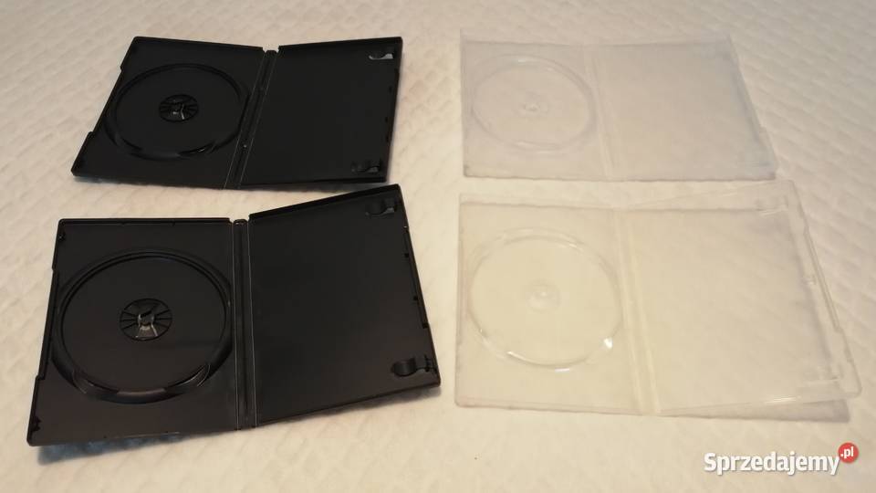 Pudełko Box na płytę DVD CD 4 Komputery i Akcesoria Czeladź