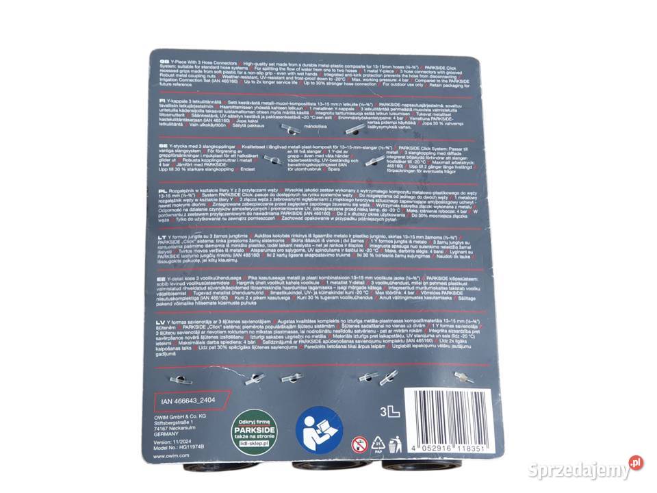 Parkside Performance zestaw ogrodowy z Cieszyn sprzedam