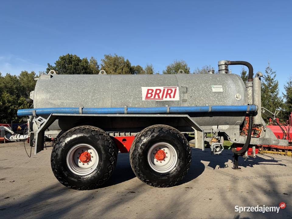 Beczkowóz Briri 14000 litrów beczka szambiarka Beczkowozy Myszyniec