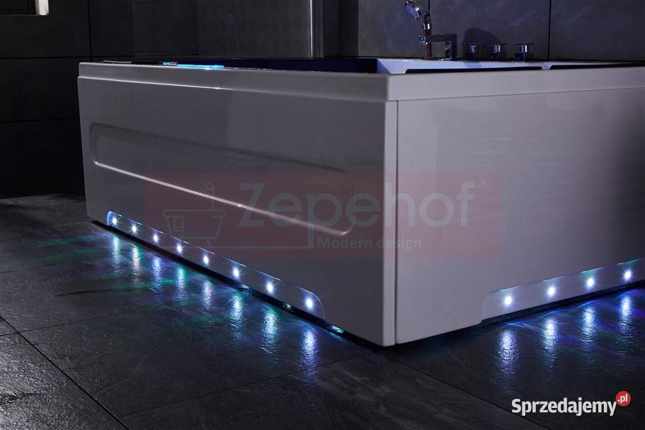 Wanna z hydromasażem LS5730 PRAWA prostokątna