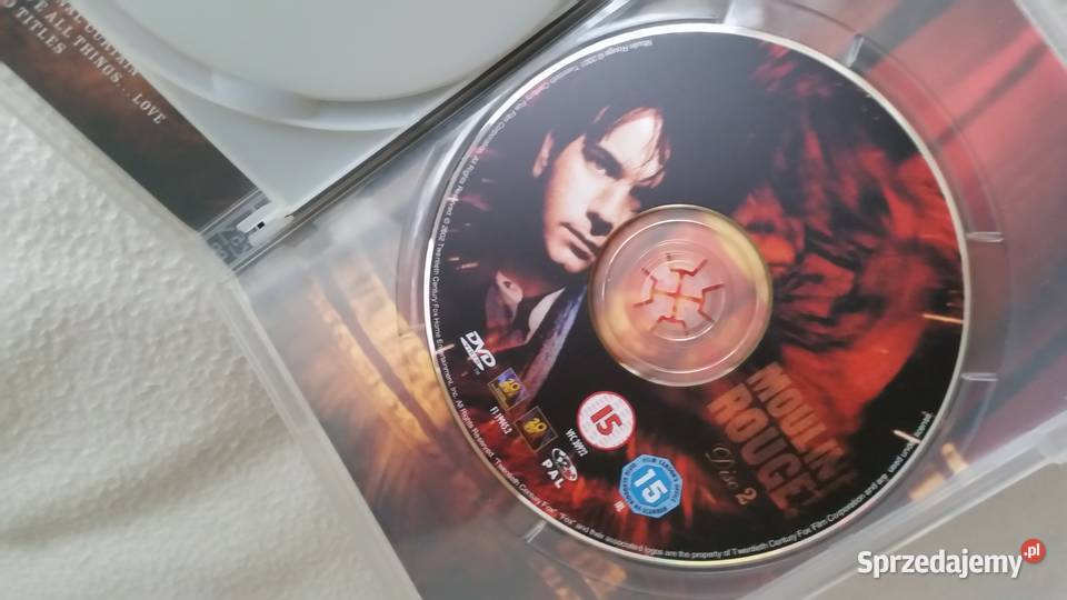 Moulin Rouge 2001 2 Disc Box Set DVD Video musical Puławy