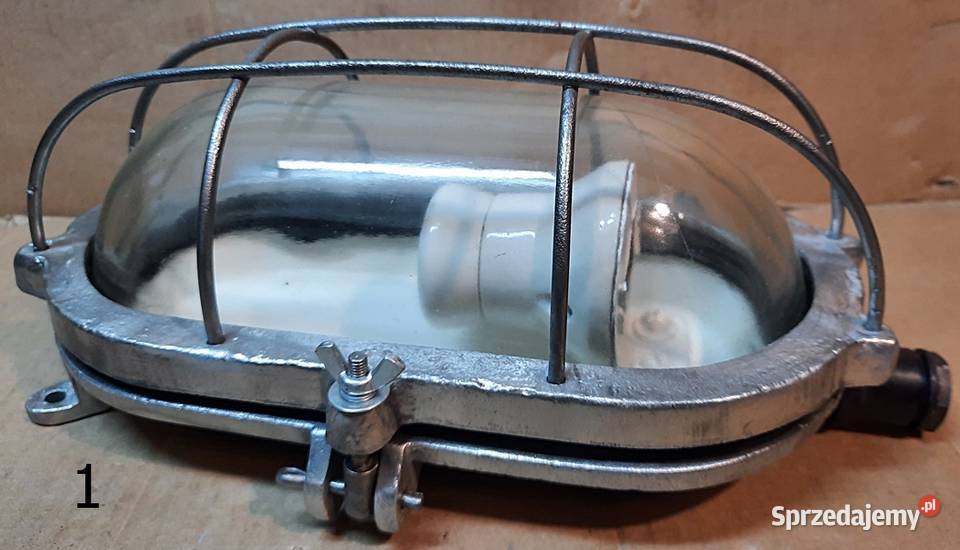 Lampa lampy industrialne naścienne E 27