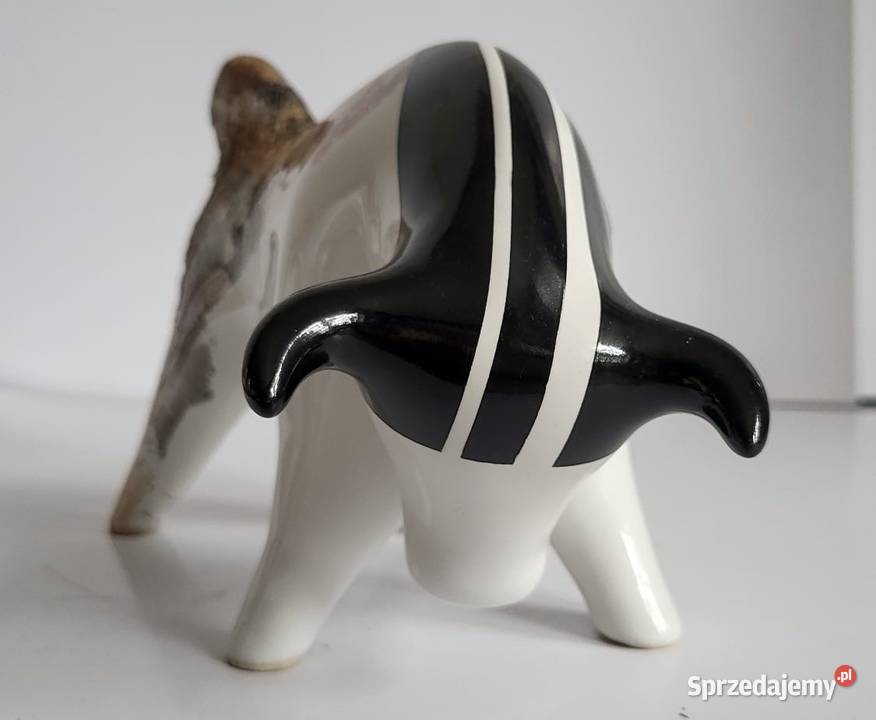 BYK Znak zodiaku Figurka Byczek ceramiczny Sierakowice