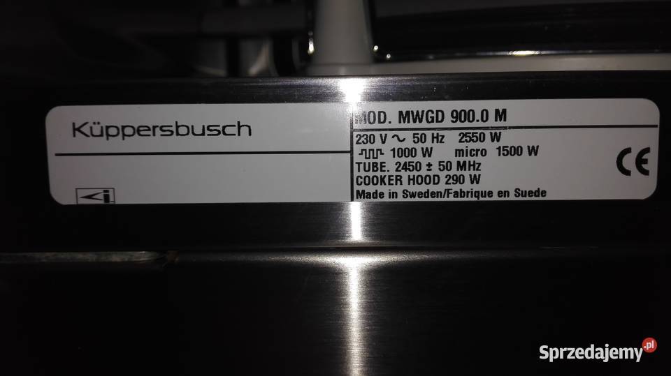 Kuchenka mikrofalowa Kuppersbusch Kppersbusch Zębowice