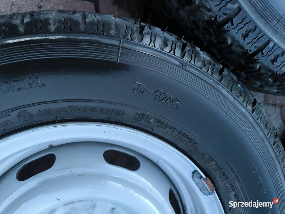 Polonez kolo 5 J13 4x98 opona DEBICA D 124 kola podkarpackie Stalowa Wola sprzedam