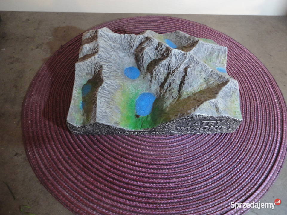 Tatry Wysokie 3d mapa Piekoszów