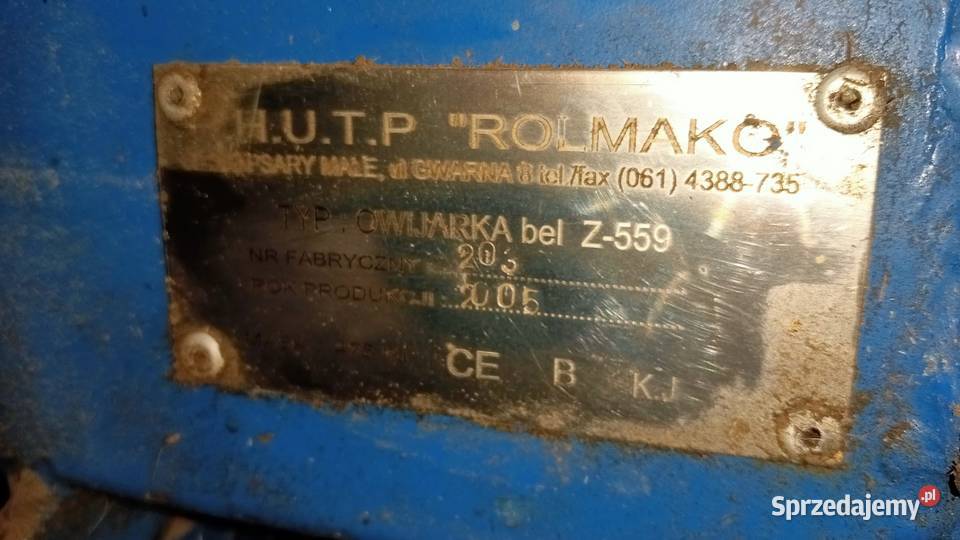 Owijarka do bel rolmako folia 500 nieuszkodzony mazowieckie Sochaczew