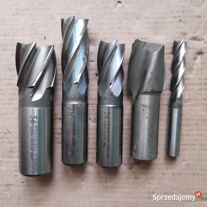 Frez palcowy frezy palcowe 36 35 28 26 12 100zl śląskie Bytom