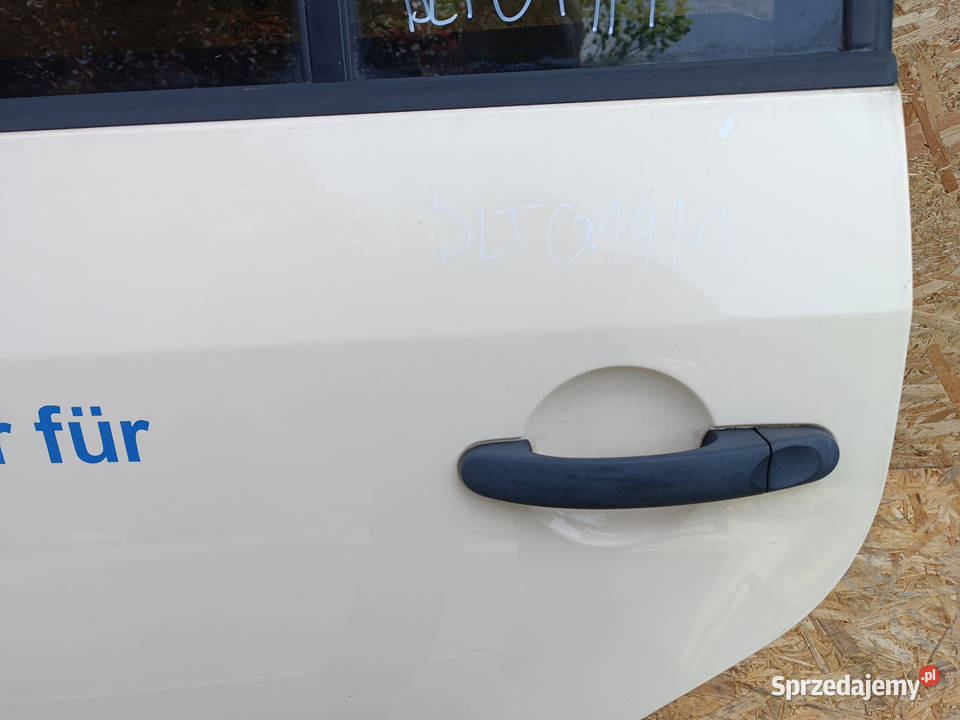VW TOURAN LIFT DRZWI TYŁ LEWY LEWE KOD LAK