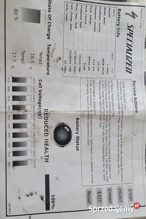 Rower górski elektryczny MTB Specialized Turbo Rawicz