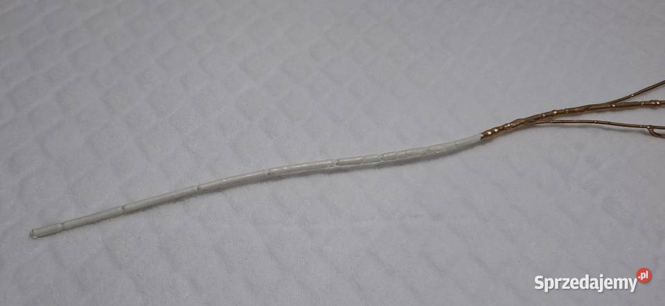 Sztuczny liść ozdobny gałązka miłorząb złoty 69 śląskie Czeladź