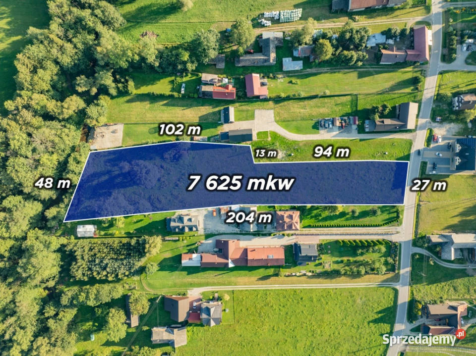 Działka budowlana Gronków małopolskie sprzedam