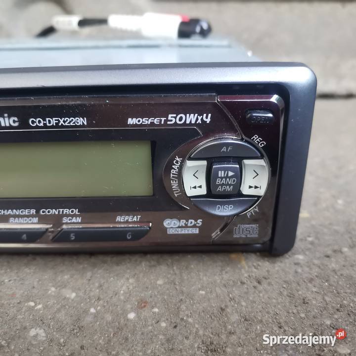 Radio Panasonic CQDFX223N Gubin sprzedam