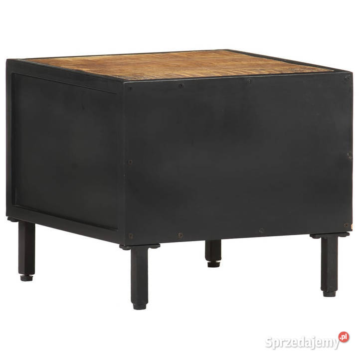 Szafka nocna 40x40x35 surowe drewno mango Warszawa