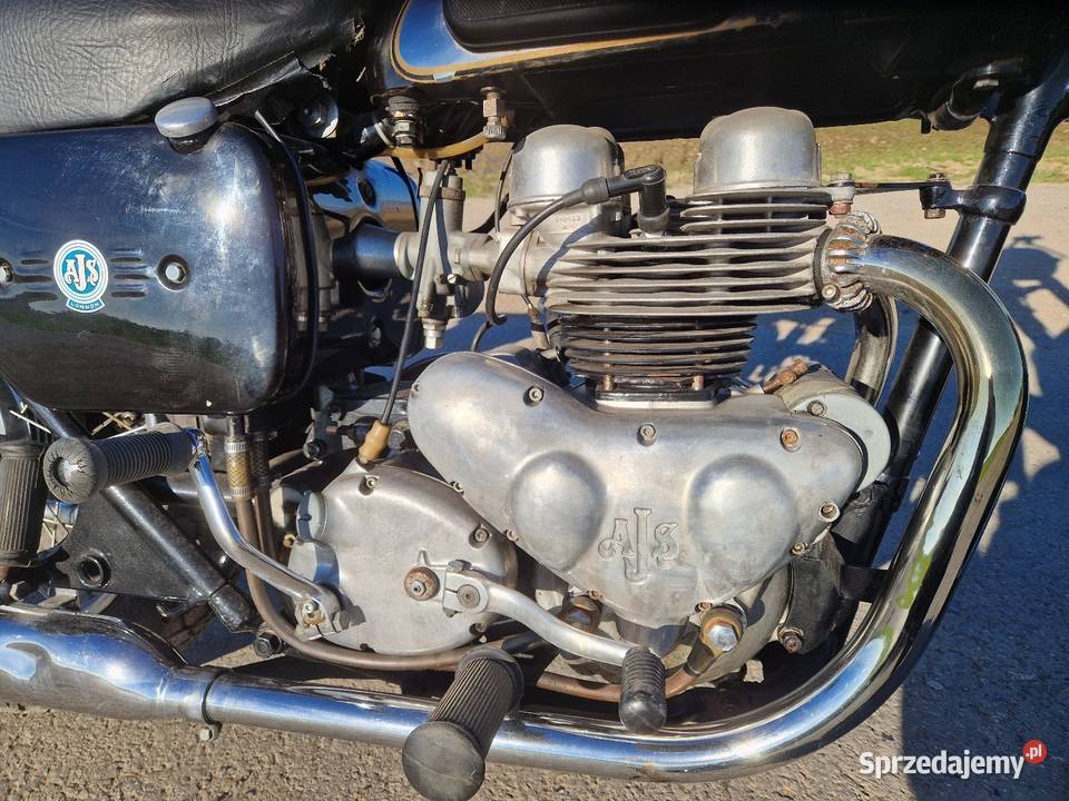 Ajs 600 1958r Rok produkcji 1958 Mszana Dolna