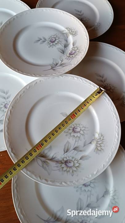 Zestaw porcelanowych talerzy obiadowych 7 Paul Goleniów