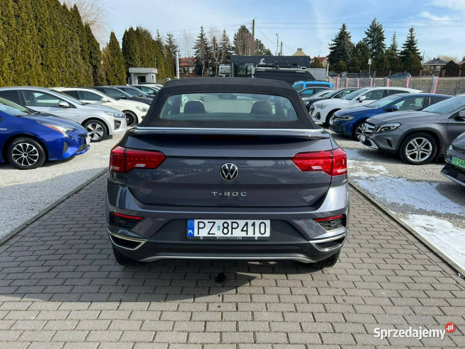 Volkswagen TRoc 15 BlueMotion Automat Cabrio czujnik martwego pola Baranowo