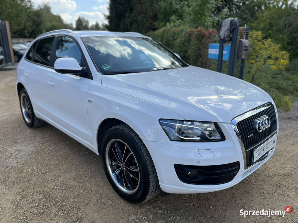 Audi Q5 20 SLINE Quattro Grzane Skóry Panorama wielofunkcyjna kierownica Q5