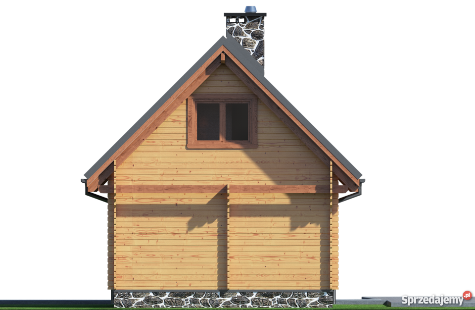 DREWNIANY DOMEK LETNISKOWY ALICJA 62 18 M2 Mrągowo