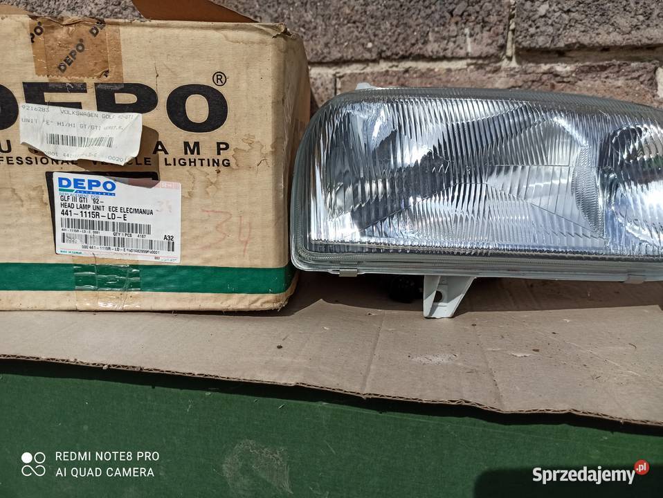 NOWA Lampa Samochodowa Prawe Oświetlenie małopolskie Kuzie