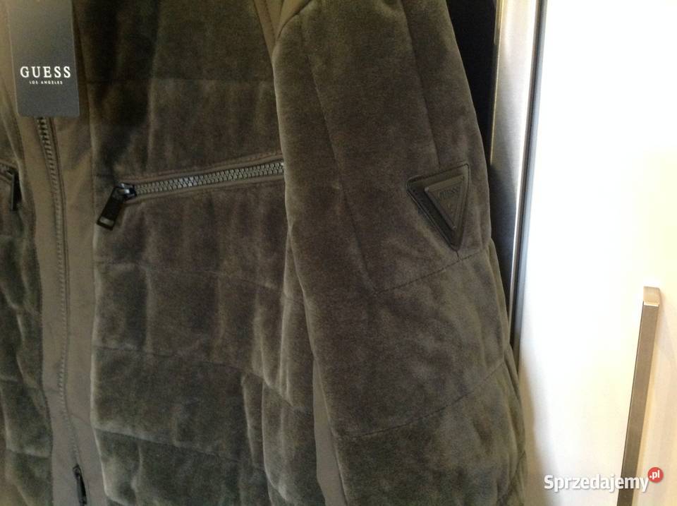 Kurtka Męska GUESS S Khaki NOWA Zimowa  lubuskie Nowa Sól