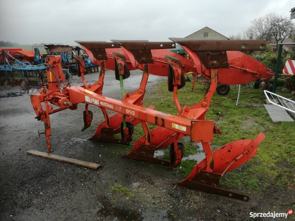 Pług 3 skibowy obrotowy Krone Rumptstad Brenig Krone Pługi Piotrków Trybunalski sprzedam