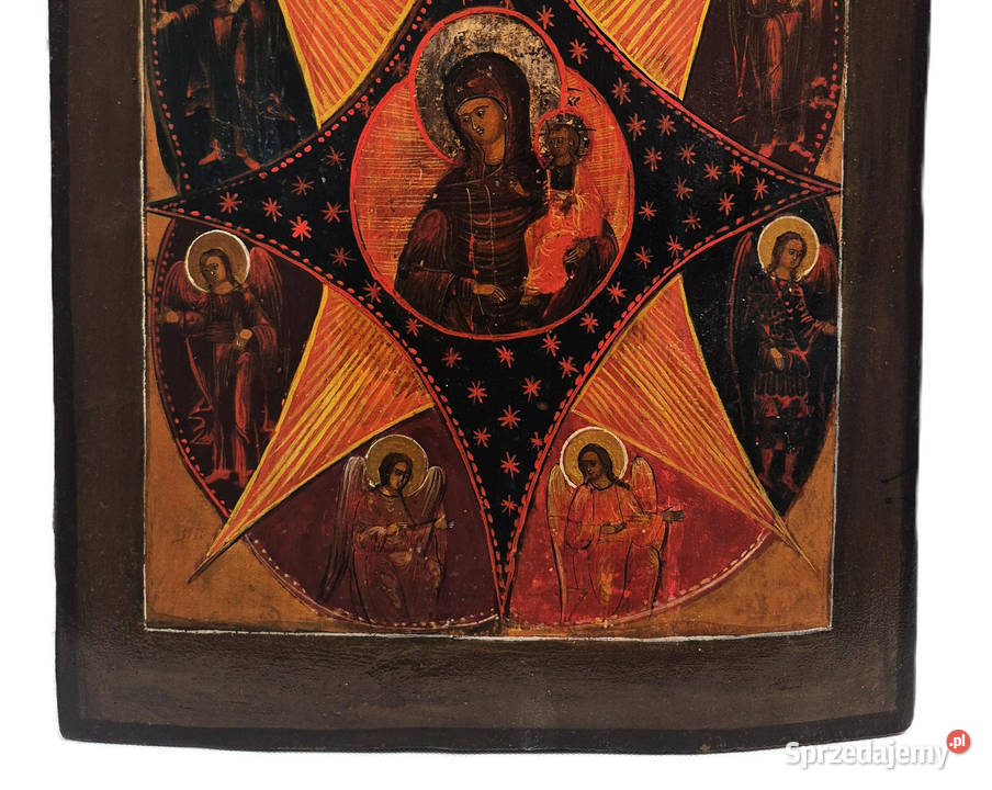 Ikona Matka Boża Gorejący Krzew 0104 Warszawa