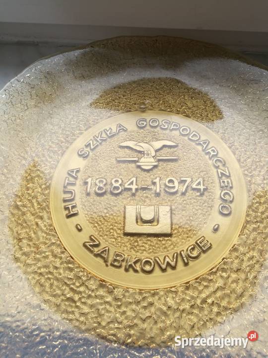 Dwa okolicznościowe talerze Ząbkowice Choszczno