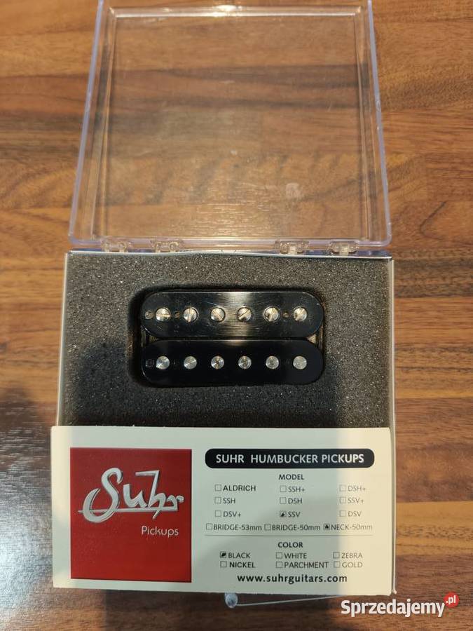 Przetworniki Humbucker Suhr Aldrich sprzedam