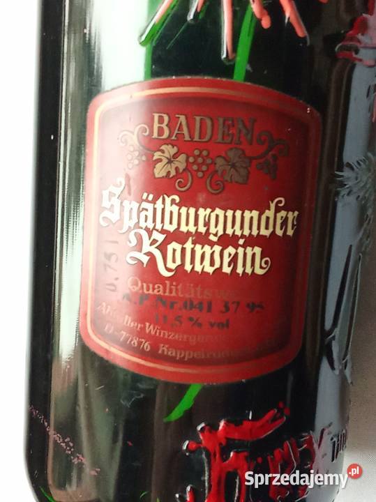 Czerwone wino z 1994roku