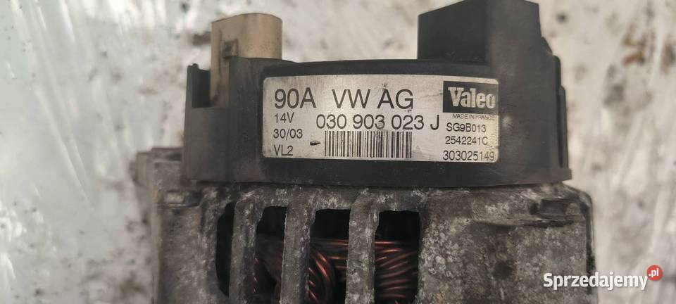 ALTERNATOR SKODA OCTAVIA I LIFT 030903023J osobowe Lipno sprzedam