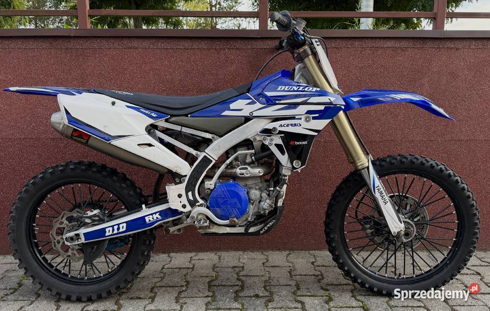 Yamaha YZF 450 2017 pełen układ Akrapovi