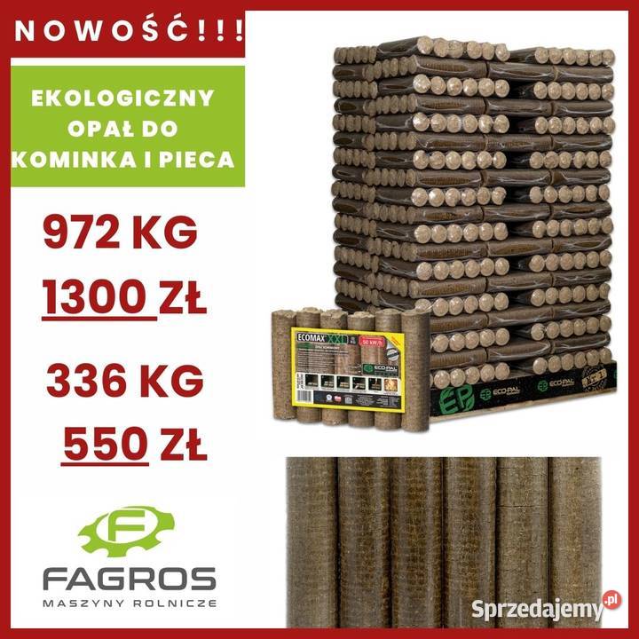 drewno brykiet premium opał ekologiczny brykiet Sieradz