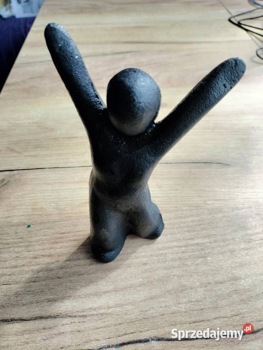 Figurka żeliwna zeźba morso sculpture Choszczno