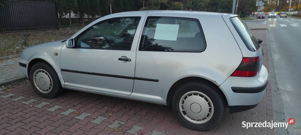 Volkswagen Golf IV 14 benzyna 1998r 3D Hatchback mazowieckie Mińsk Mazowiecki