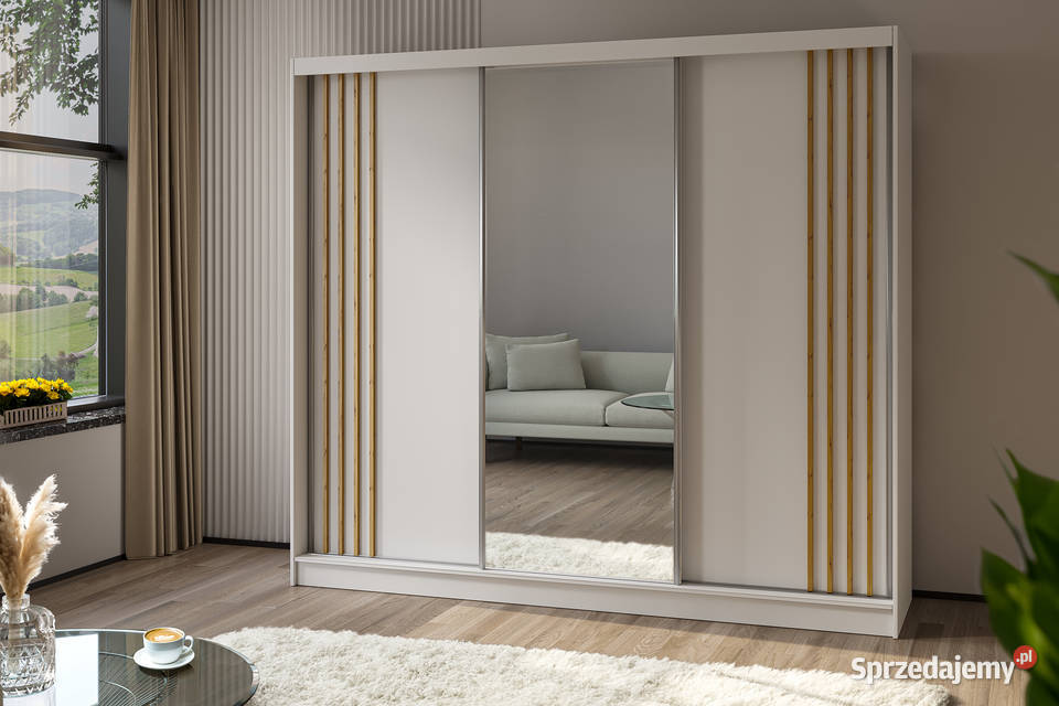 duża szafa sypialniana 240 drzwi przesuwne pomorskie Sopot sprzedam