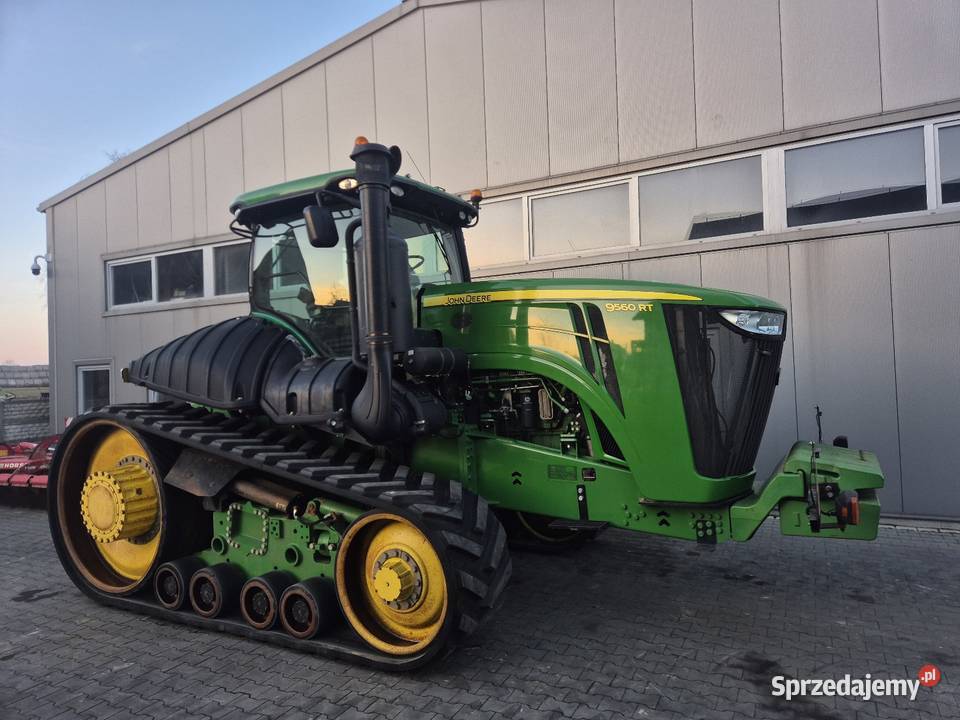 Ciągnik gąsienicowy John deere 9560RT opolskie Korfantów