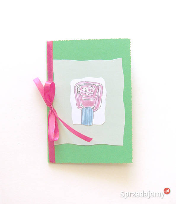 kartki na rózne okazje kwiat kartka malowana Olsztyn