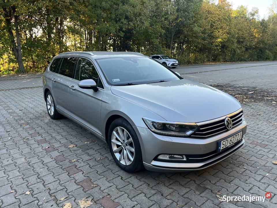 VW PASSAT B8 KOMBI 20 TDI HIGHLINE DSG SALON Volkswagen Dąbrowa Górnicza sprzedam