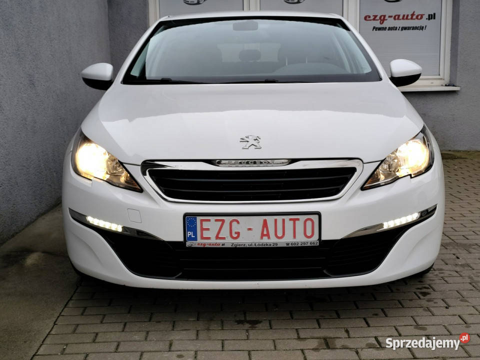 Peugeot 308 serwis wyposażenie zadbany Gwarancja Kombi łódzkie