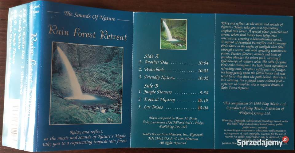 Rain Forest Retreat Sounds Of Nature Dźwięki Elbląg
