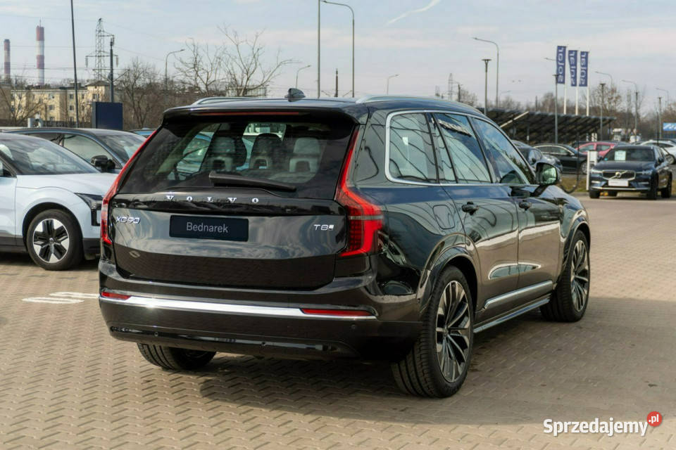 Volvo XC 90 Ultra Bright T8 AWD Plugin hybrid isofix łódzkie Łódź sprzedam