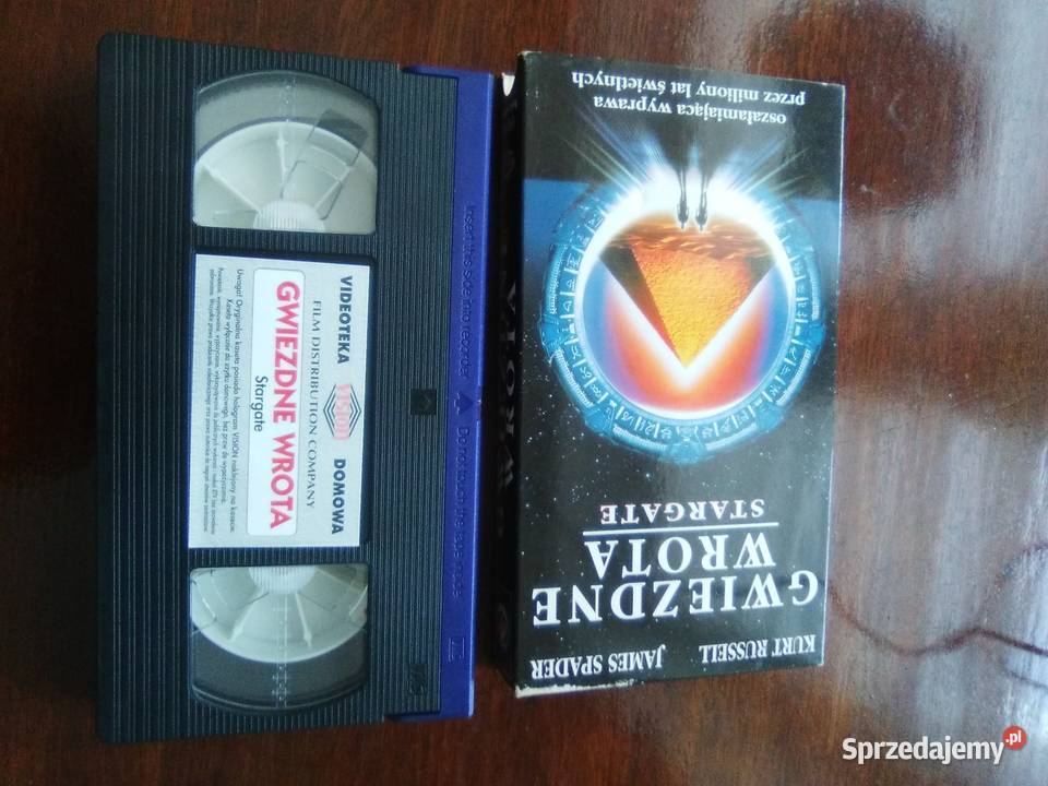 Kaseta VHS Gwiezdne wrota Filmy sprzedam