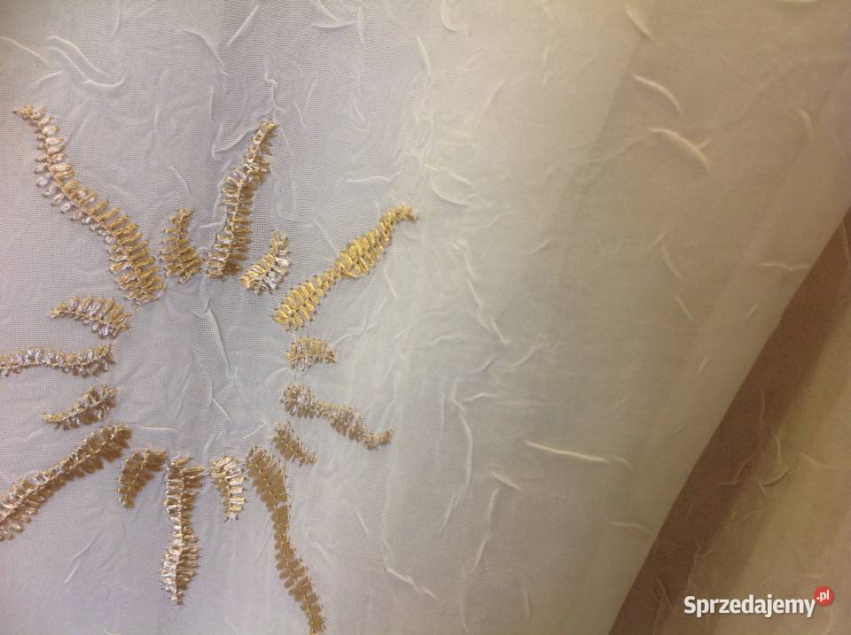 Piękna Firana Glamour Kupon 530 x 169 NOWY