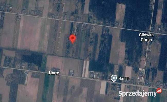 Działka gmina Iłów Gilówka Górna pow 057 ha